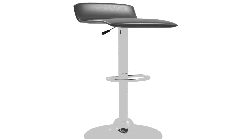 Modern Bar Stool 3D Model - Professional 3D Model Render 10