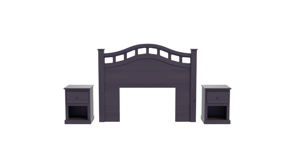 Elegant Bedroom Furniture Set 3D - Professional 3D Model Render 11