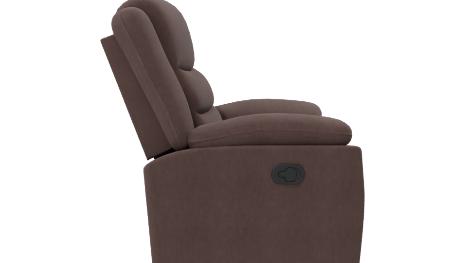 Stylish Reclining Armchair 3D - Professional 3D Model Render 8