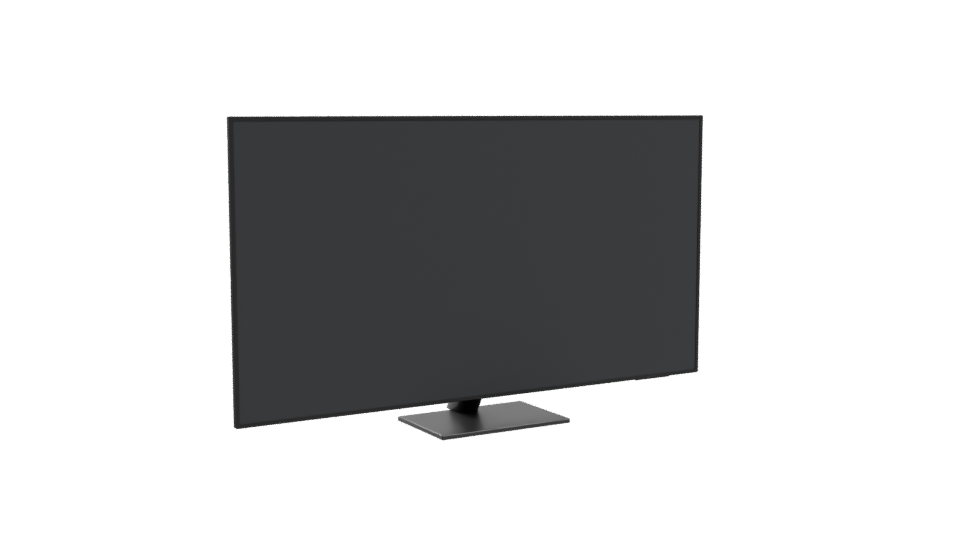 Sleek Modern TV Display 3D - Professional 3D Model Render 10