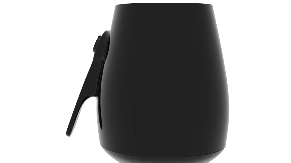 Freidora Airfryer HD9218/71 3D Model - Professional 3D Model Render 2