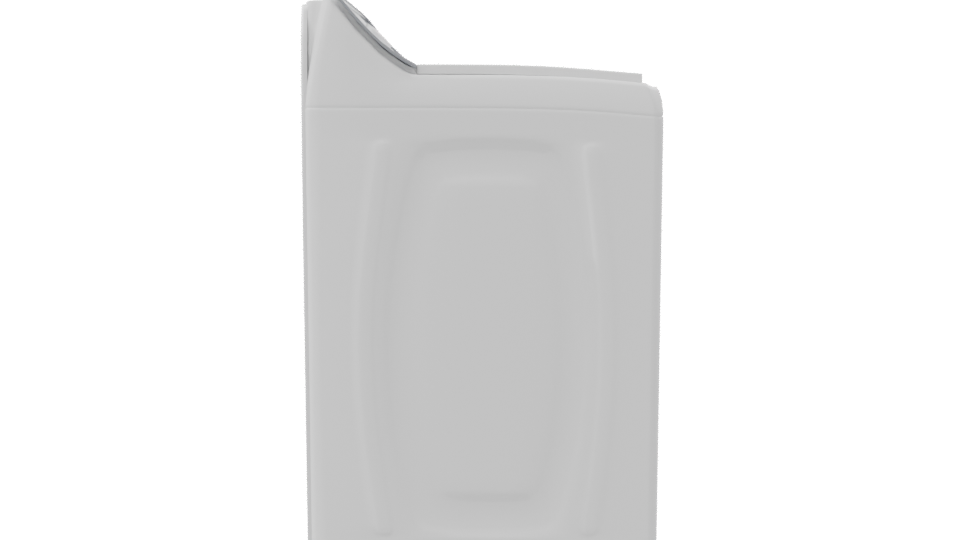 Stylish Top-Loading Washing Machine 3D - Professional 3D Model Render 8