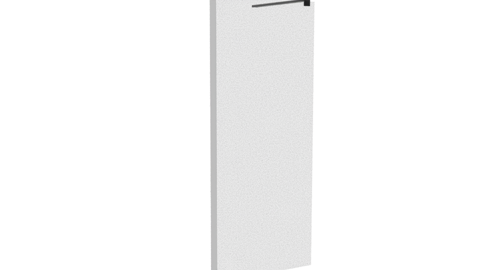 Minimalist Refrigerator 3D Model - Professional 3D Model Render 10