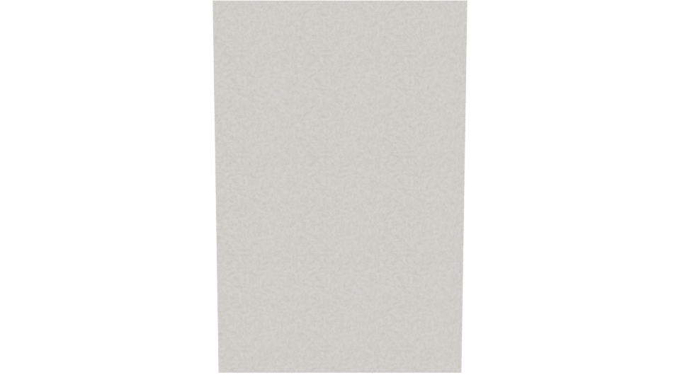 Simple White Paper Model 3D - Professional 3D Model Render 5