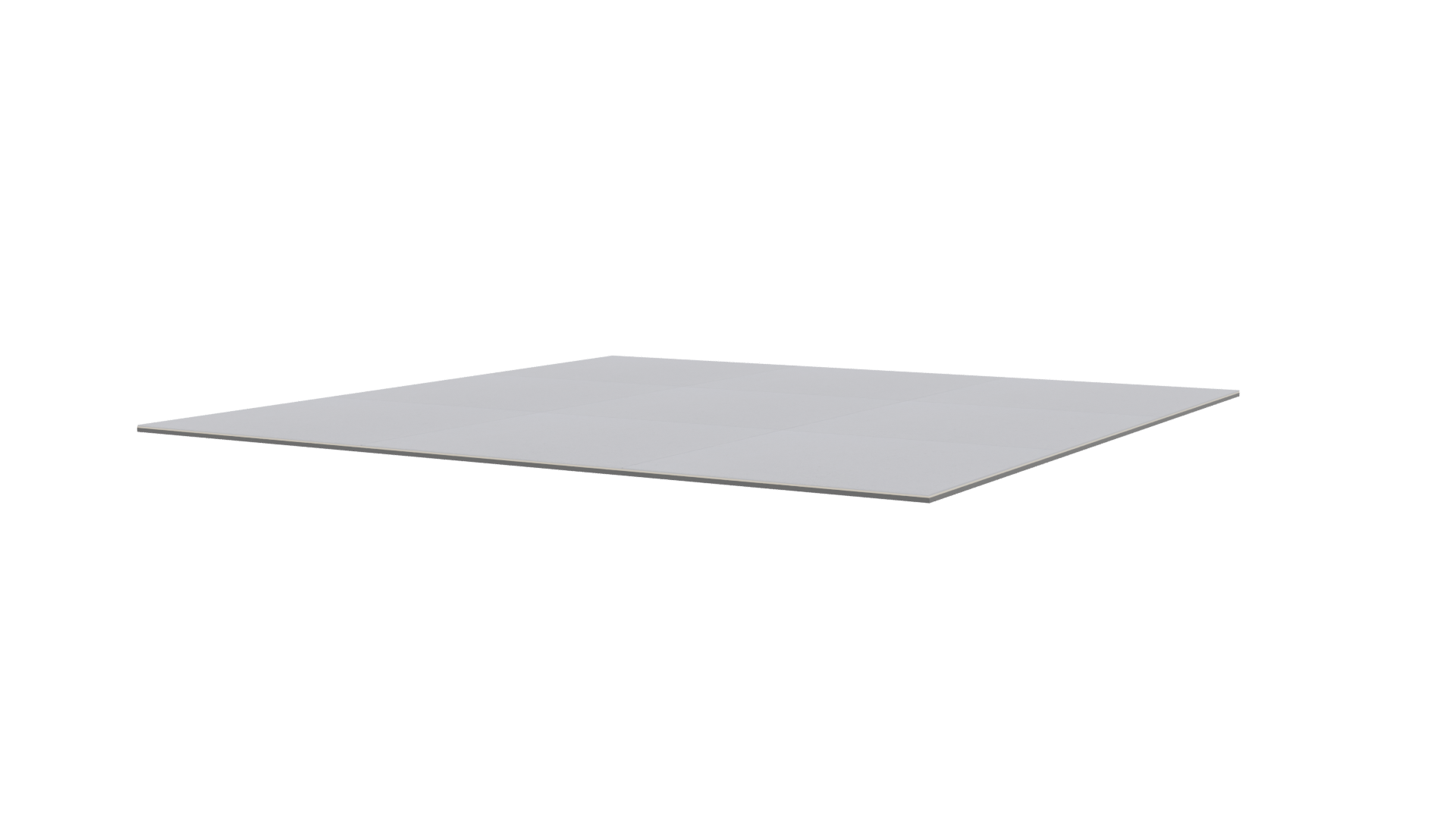 Minimalist White Floor Panel 3D - Professional 3D Model Render 15