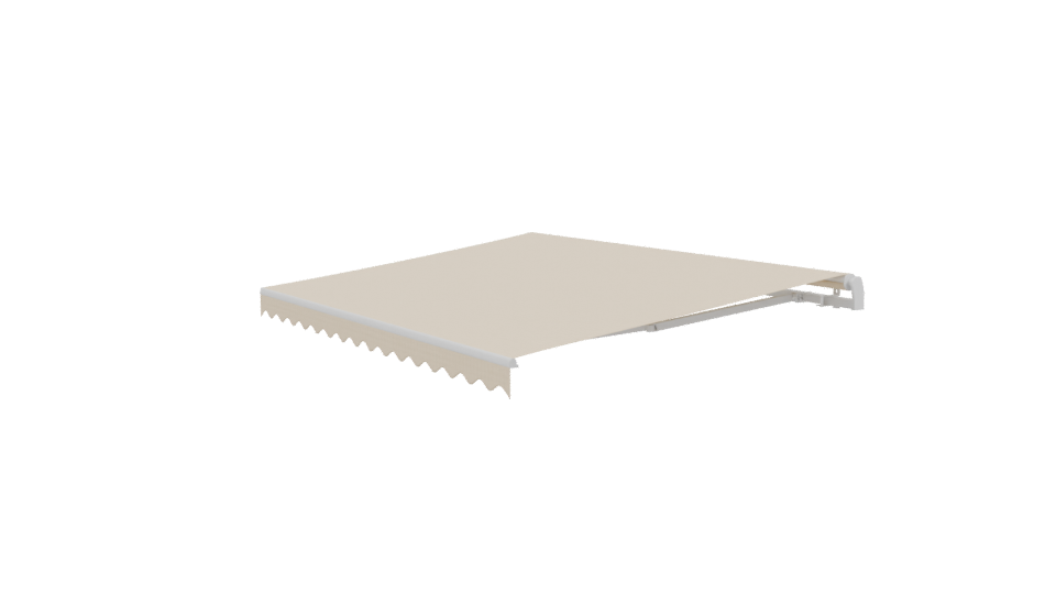 Stylish Beige Shelf Panel 3D - Professional 3D Model Render 4