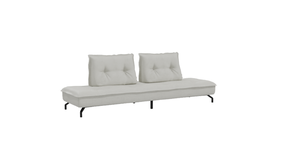 Contemporary Fabric Sofa 3D Model - Professional 3D Model Render 10