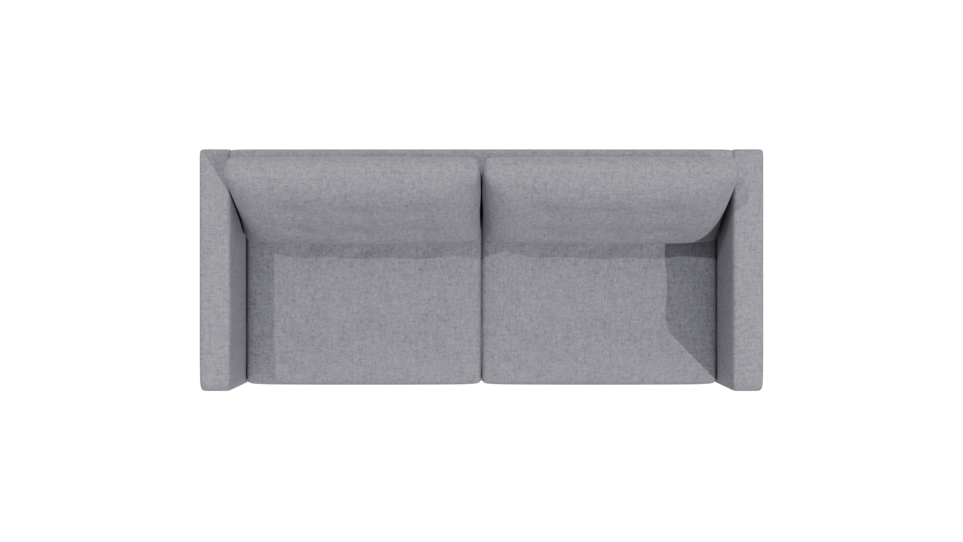 Modern Gray Sofa 3D Model - Professional 3D Model Render 12