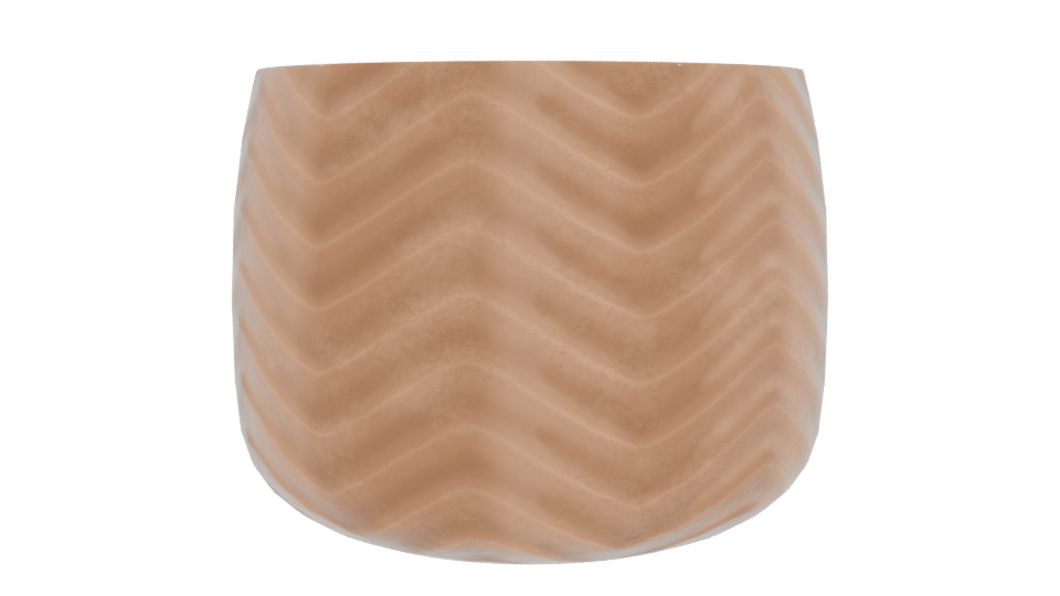 Stylish Decorative Planter Model - Professional 3D Model Render 10