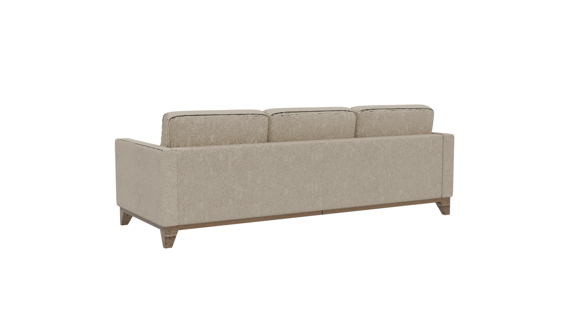 Lilyrose Beige Sofa 3D Model - Professional 3D Model Render 4