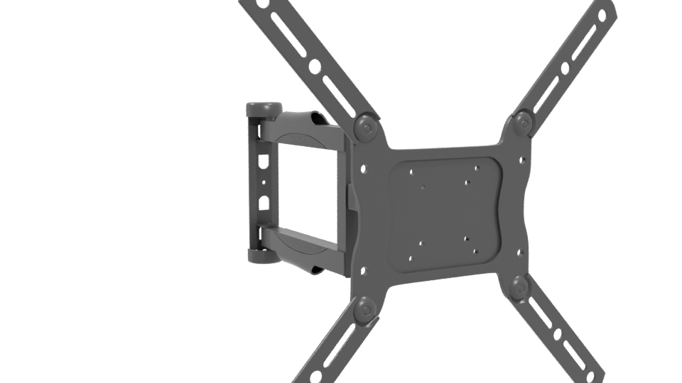 Universal TV Wall Mount 3D - Professional 3D Model Render 4