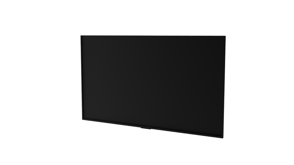 Sleek Modern Television 3D Model - Professional 3D Model Render 12