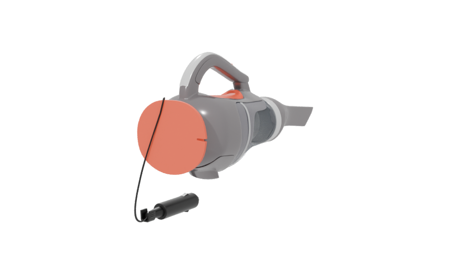 Compact Gaming Headset 3D Model - Professional 3D Model Render 6