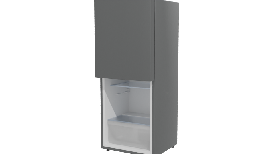 Sleek Modern Refrigerator Model 3D - Professional 3D Model Render 12