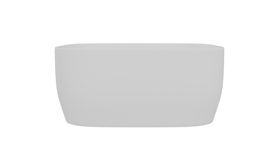 Elegant Square Bowl 3D Model - Professional 3D Model Render 5