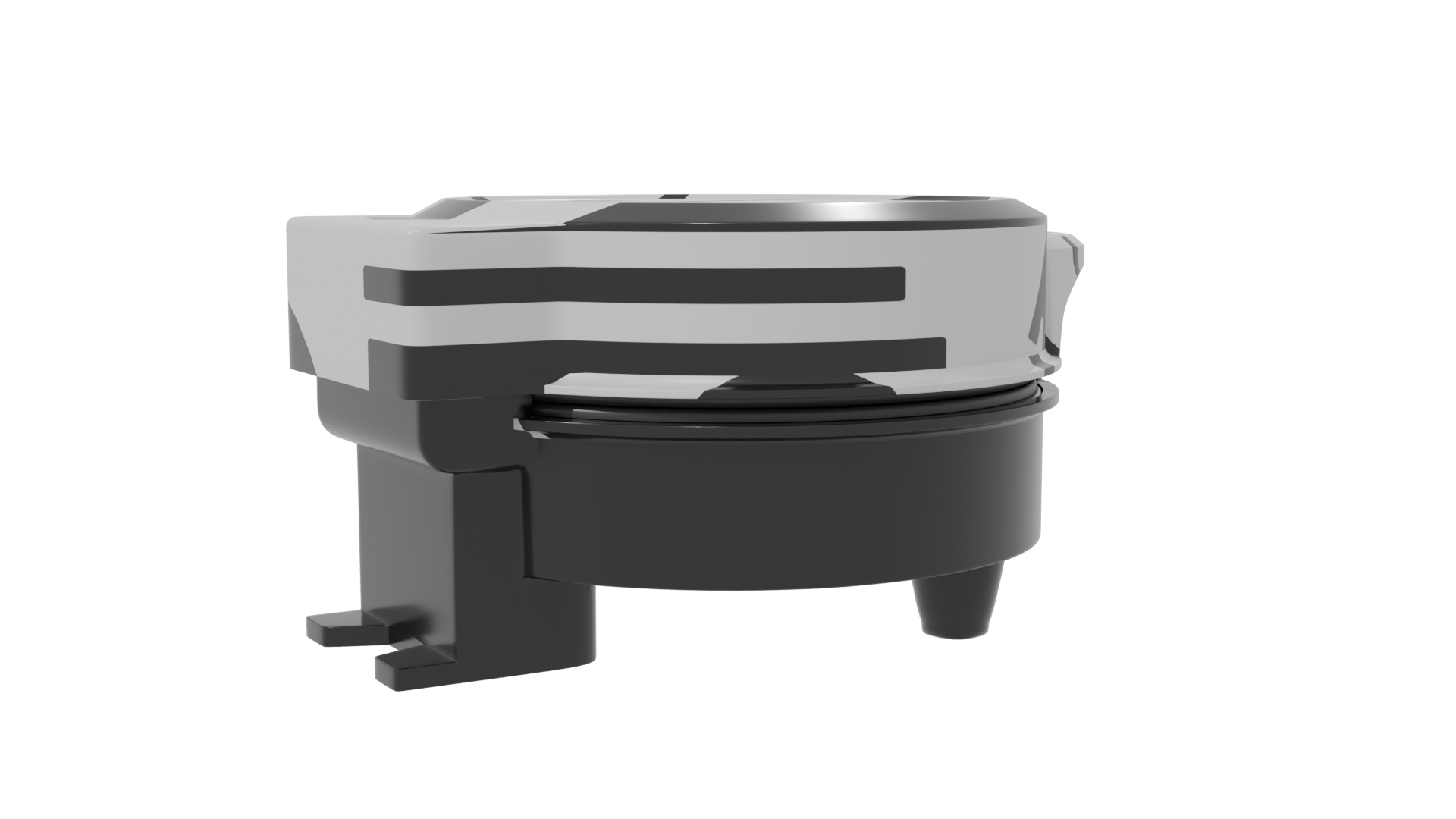 Glossy Round Appliance Model 3D - Professional 3D Model Render 7