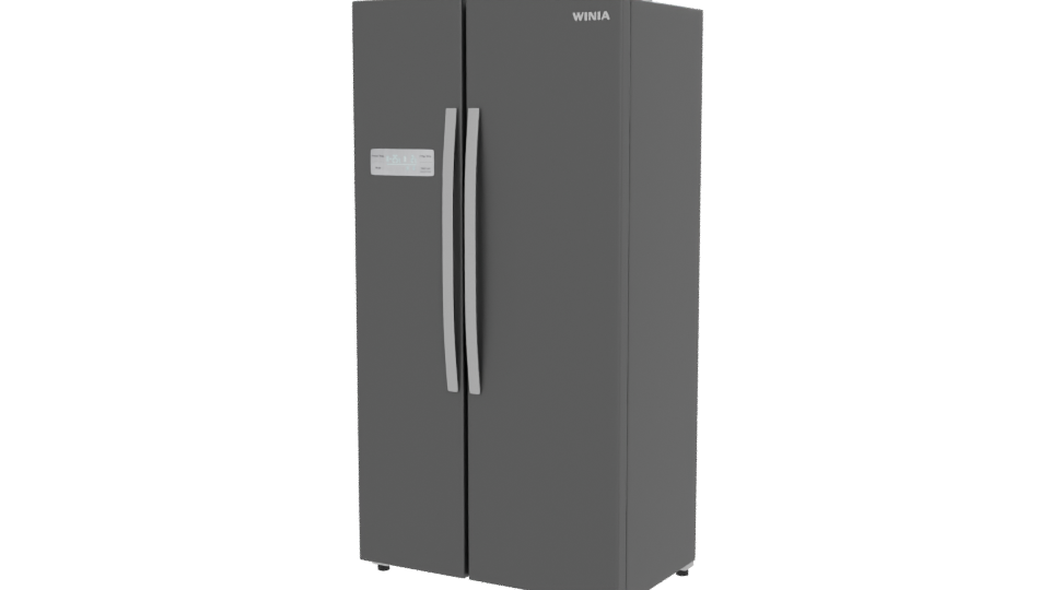 Sleek Modern Refrigerator 3D - Professional 3D Model Render 12