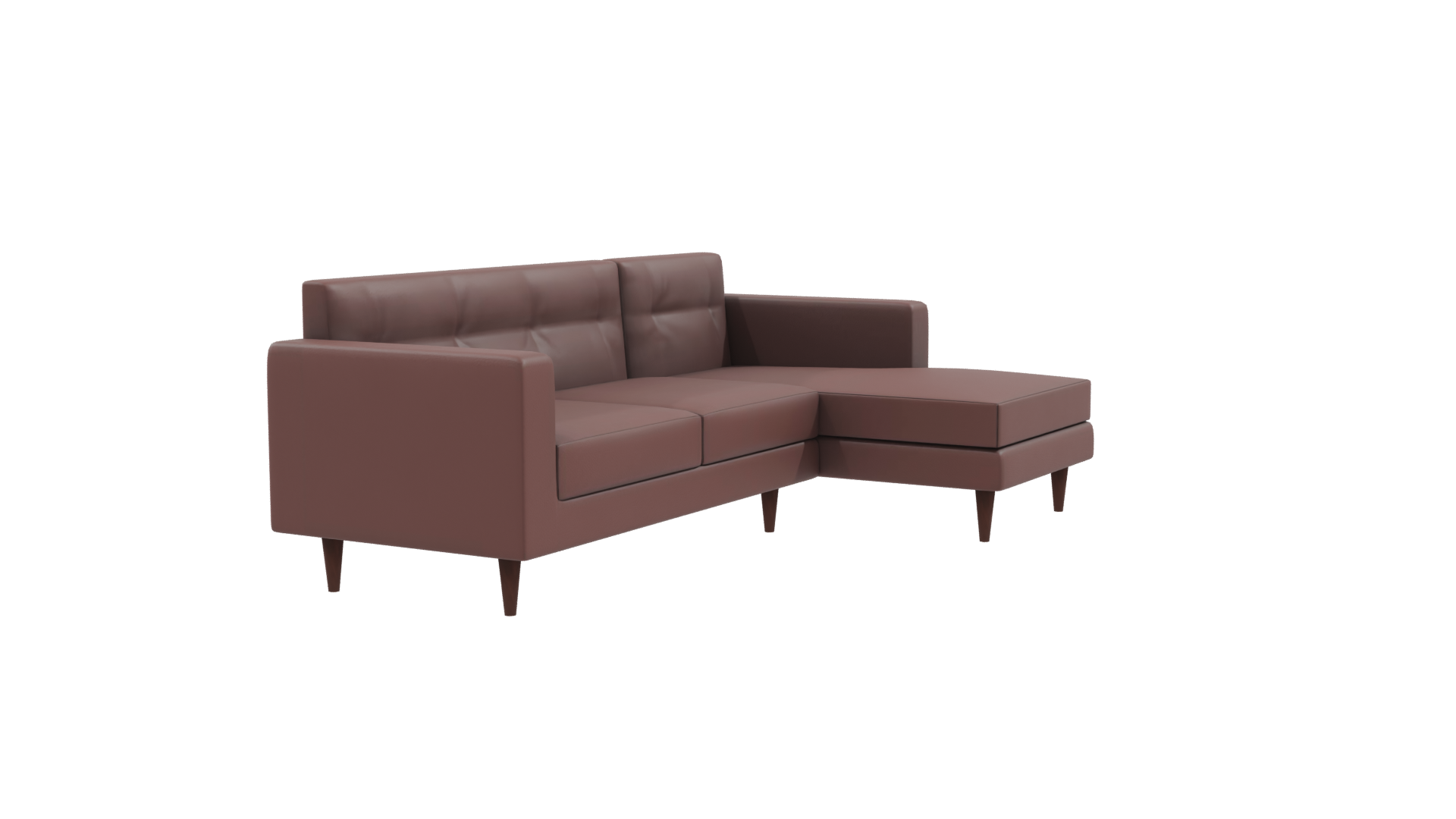Stylish Contemporary Sofa 3D Model - Professional 3D Model Render 9