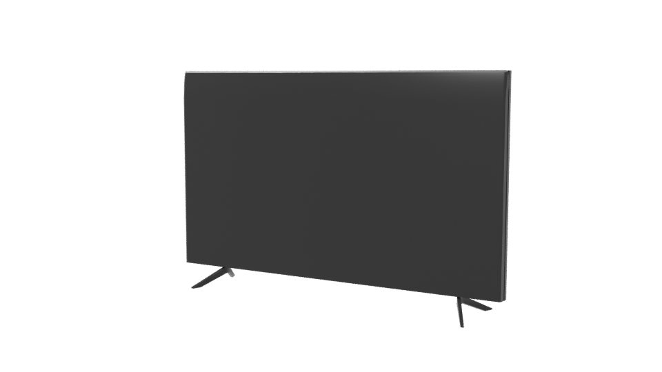 Modern Television 3D Model - Professional 3D Model Render 6