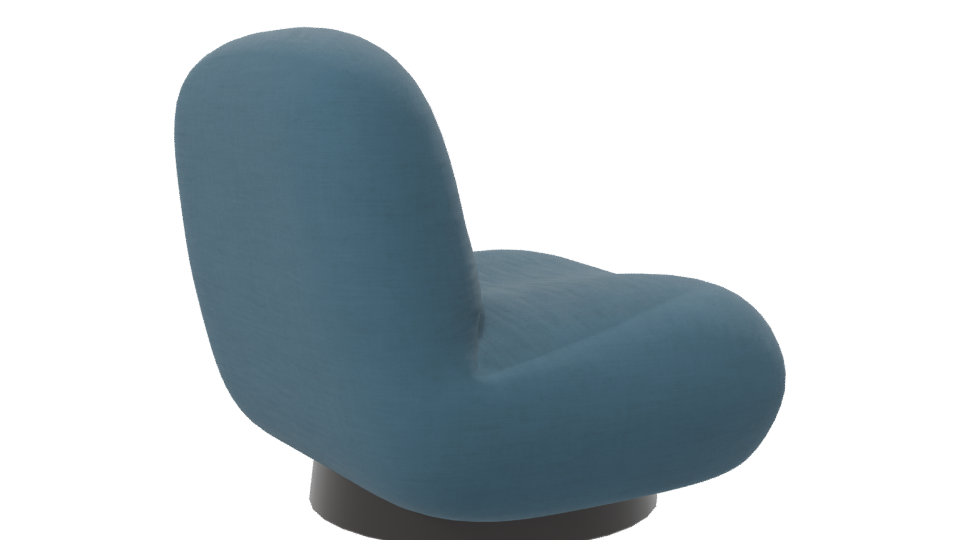 Stylish Modern Lounge Chair 3D - Professional 3D Model Render 7