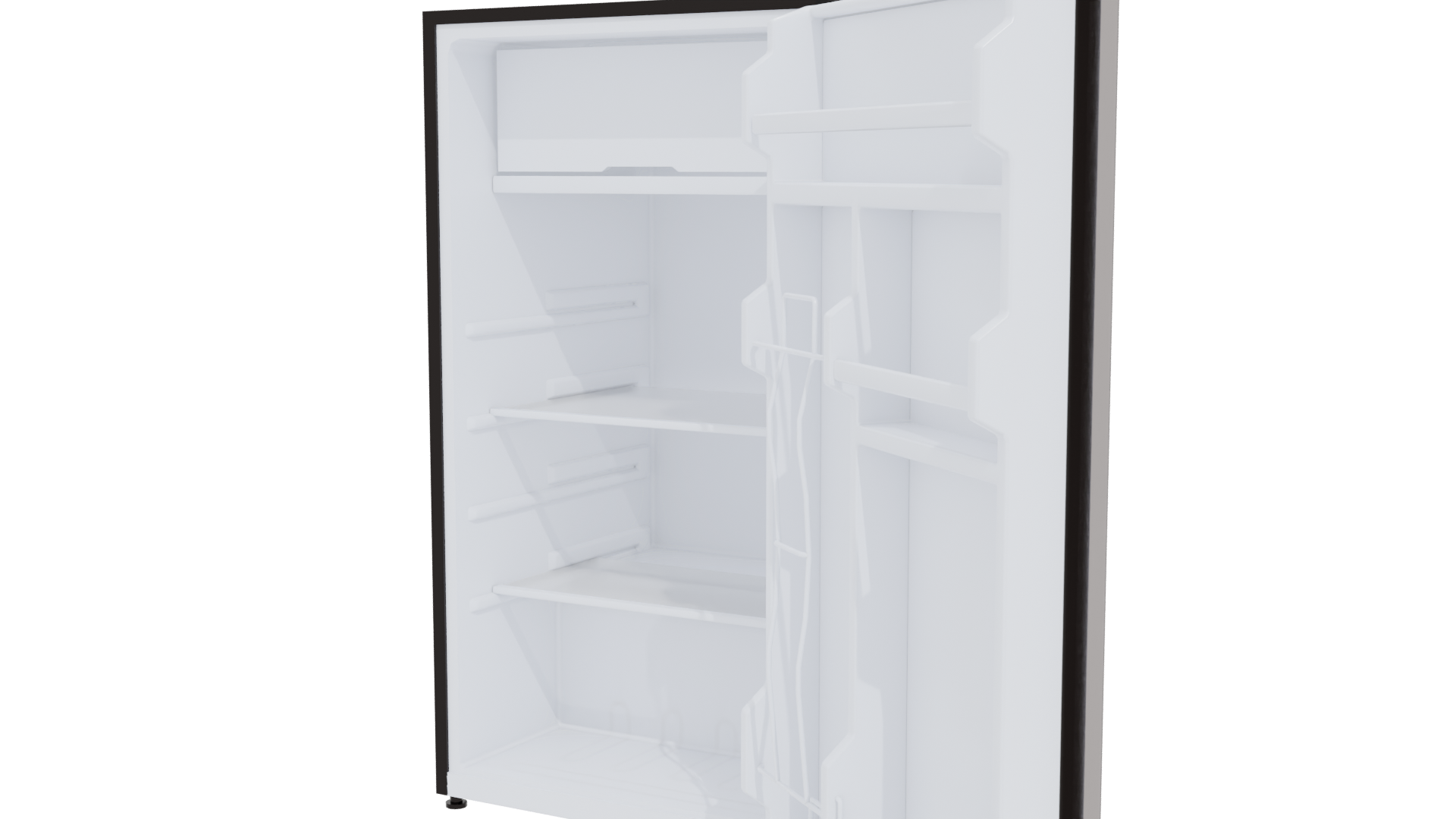 Classic Refrigerator 3D Model - Professional 3D Model Render 12
