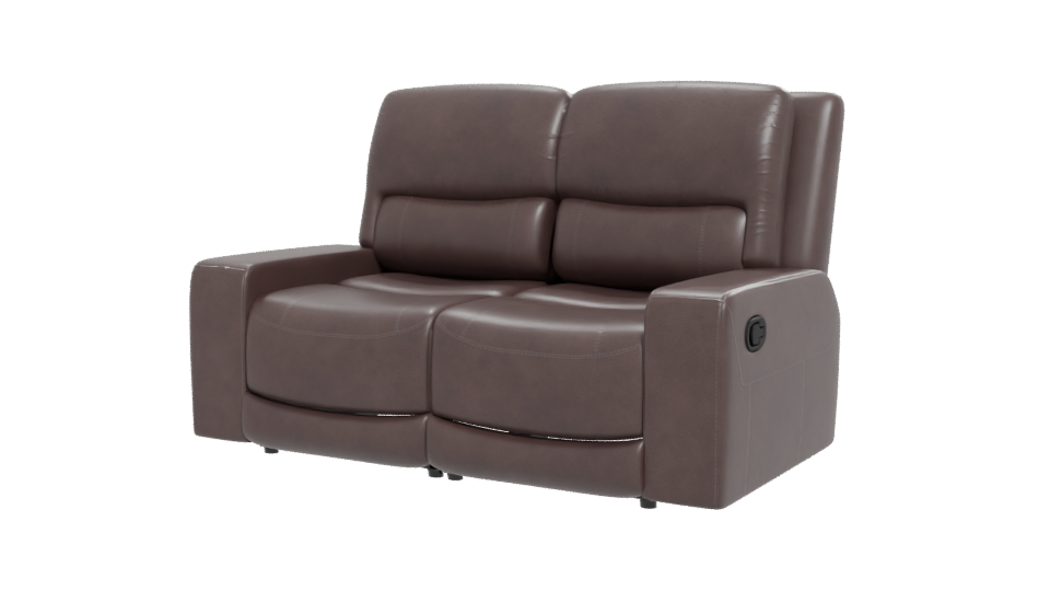 Stylish Reclining Sofa 3D Model - Professional 3D Model Render 12
