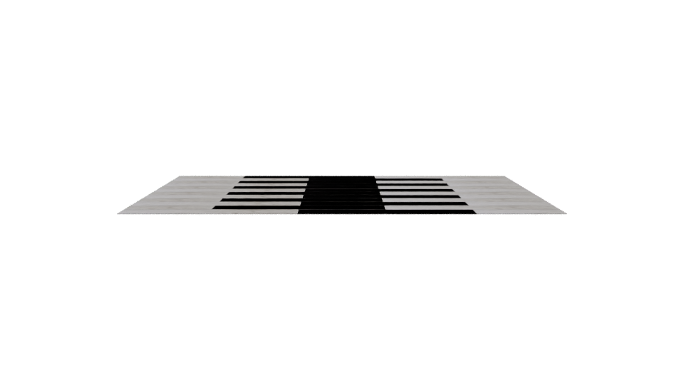 Stylish Ceramic Tile Flooring 3D - Professional 3D Model Render 2