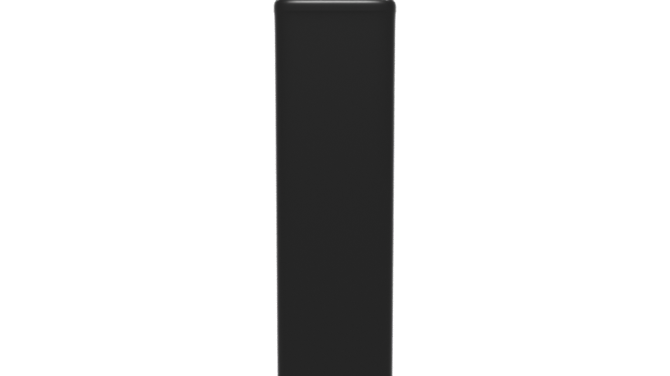 Stylish Retro Refrigerator 3D Model - Professional 3D Model Render 5