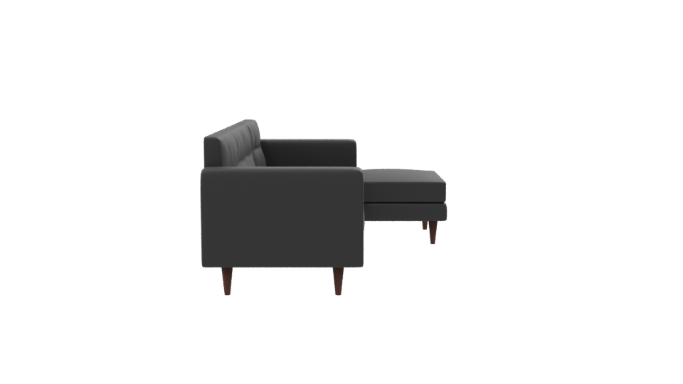 Contemporary Sectional Sofa 3D Model - Professional 3D Model Render 8