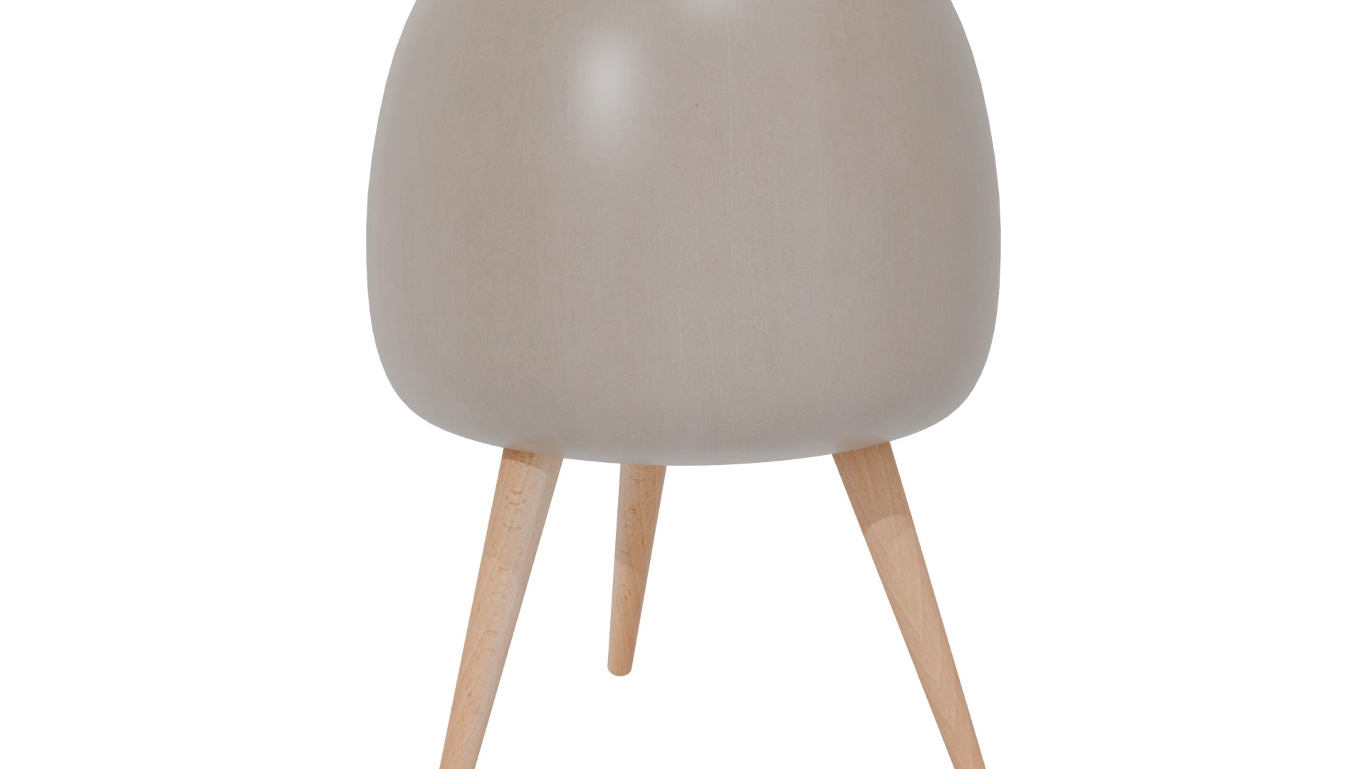 Stylish Minimalist Plant Pot 3D Model - Professional 3D Model Render 6