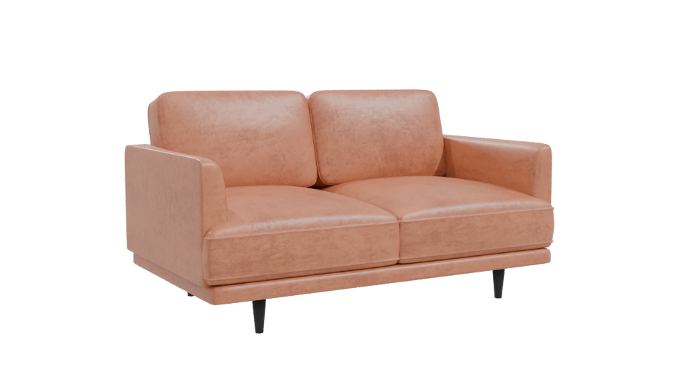 Contemporary Two-Seater Sofa 3D Model - Professional 3D Model Render 10