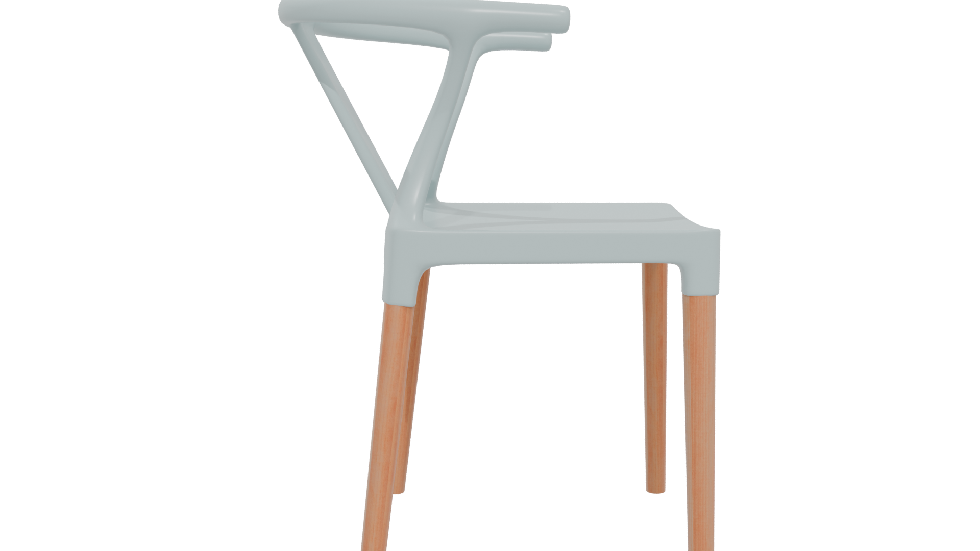 Stylish Minimalist Chair Model - Professional 3D Model Render 5
