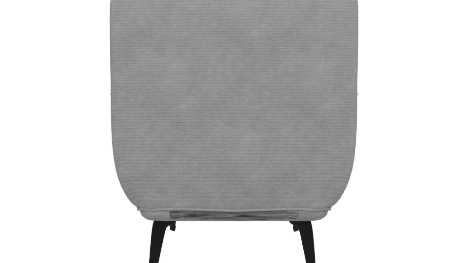 Contemporary Fabric Lounge Chair 3D Model - Professional 3D Model Render 5