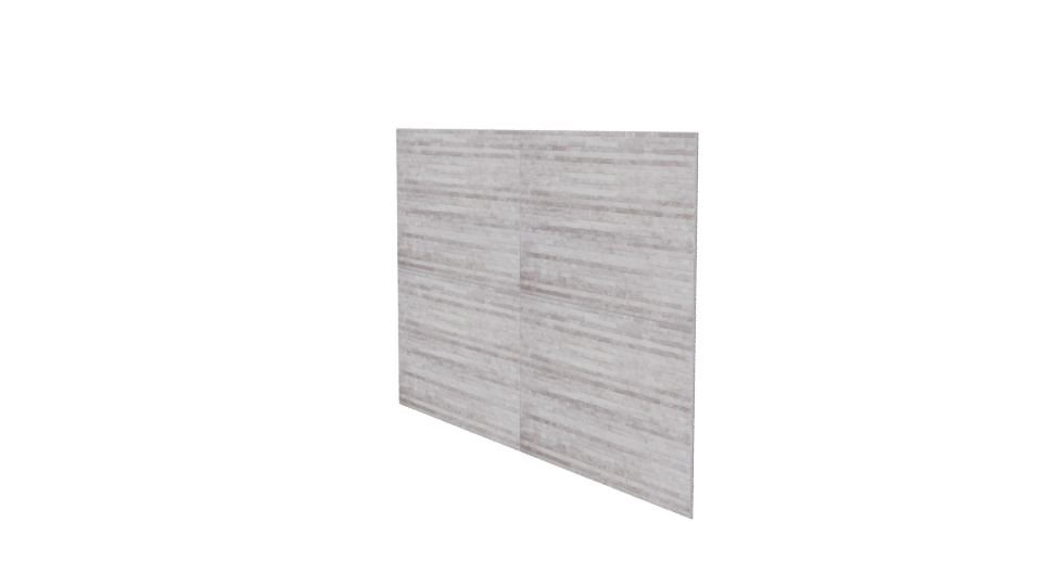 Stylish Light Wood Panel Model - Professional 3D Model Render 13