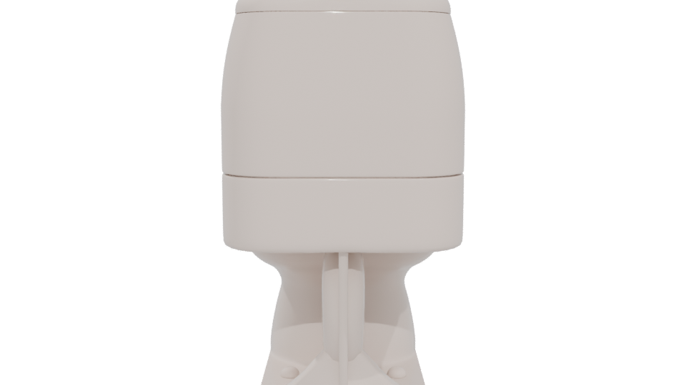 Stylish Bathroom Toilet Model 3D - Professional 3D Model Render 5