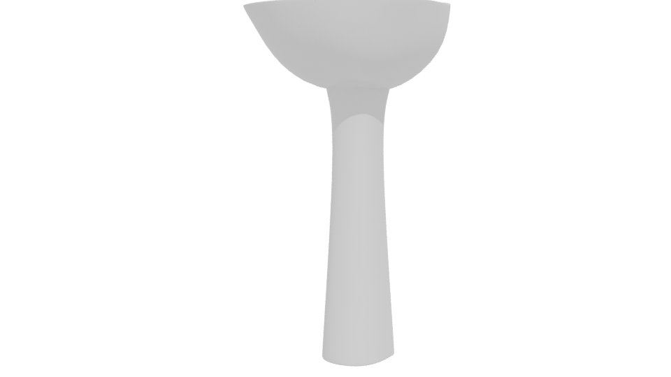 Minimalist Bowl Lamp 3D Model - Professional 3D Model Render 12