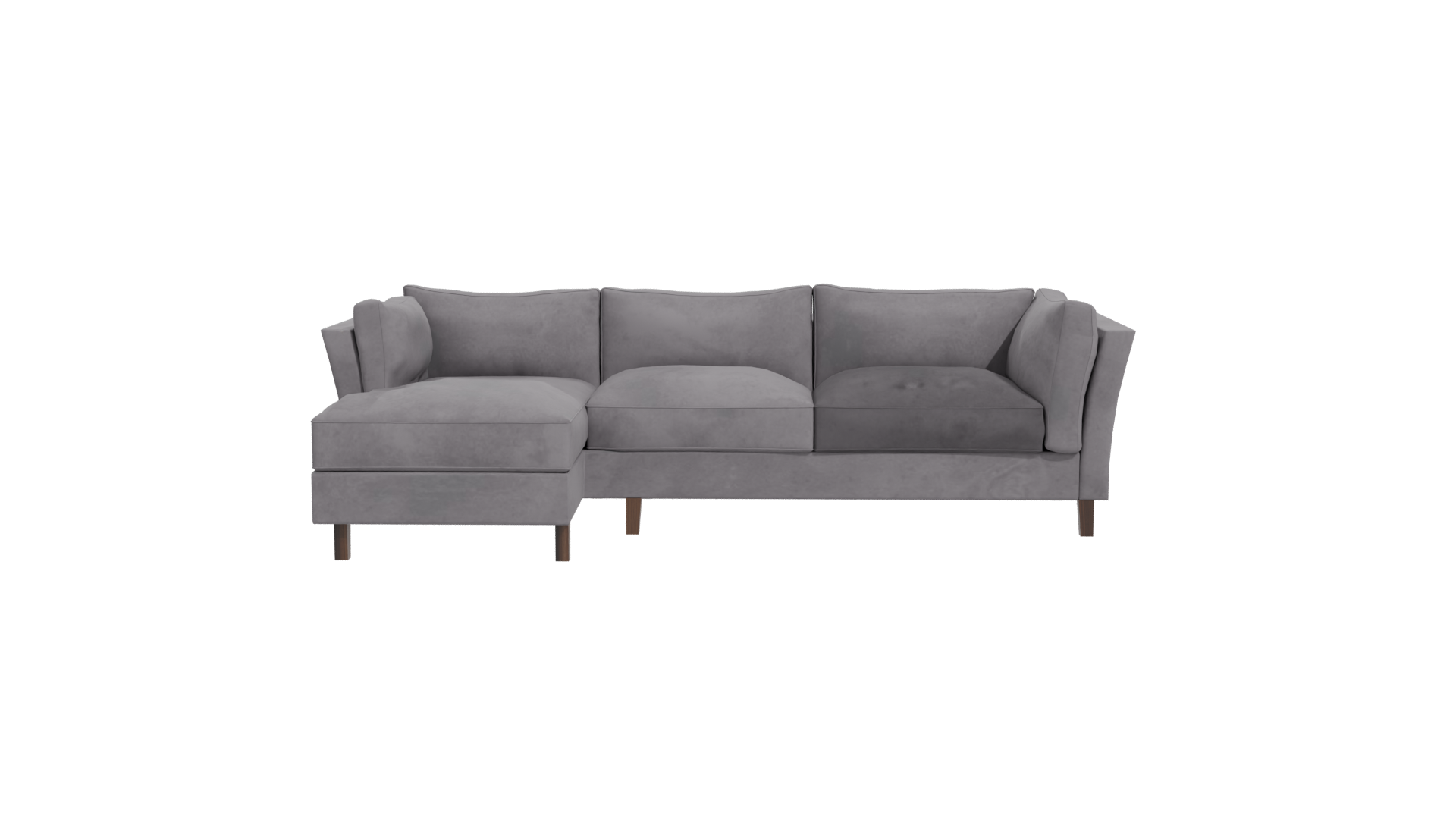 Modern Grey Sofa 3D Model - Professional 3D Model Render 11