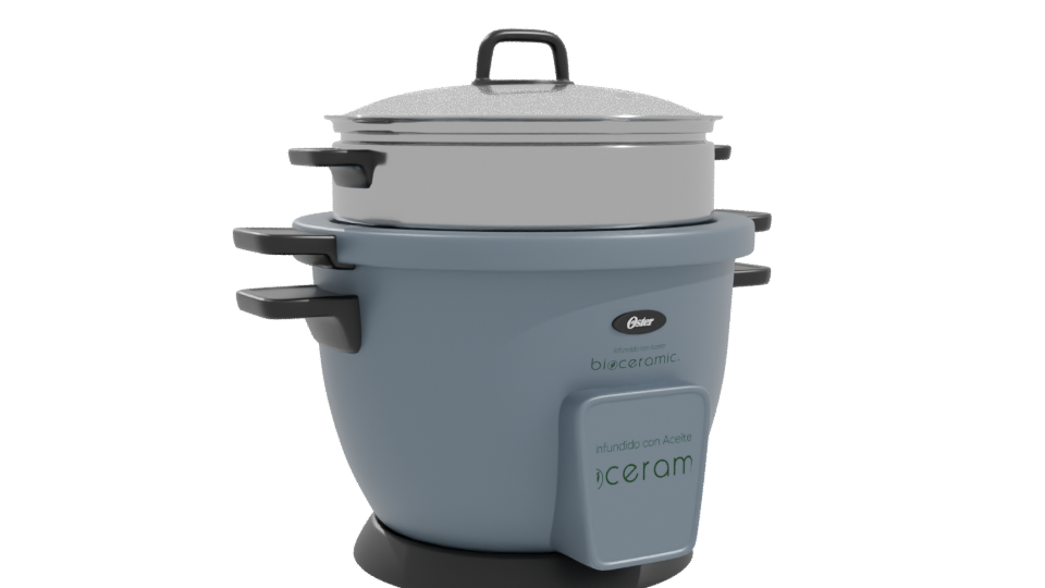 Ceramic Electric Cooker 3D Model - Professional 3D Model Render 10