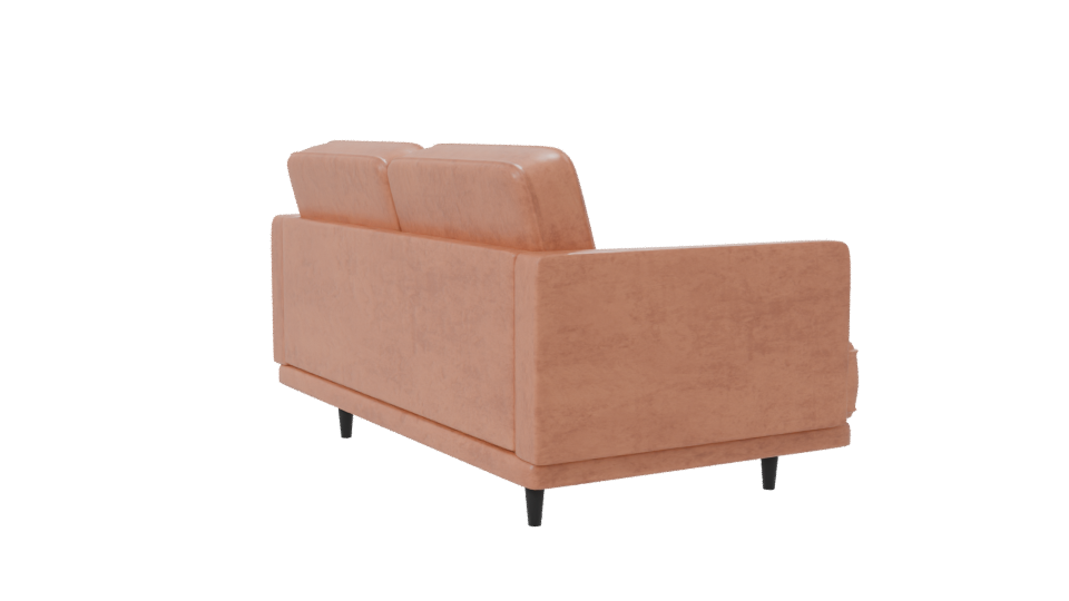 Contemporary Two-Seater Sofa 3D Model - Professional 3D Model Render 7