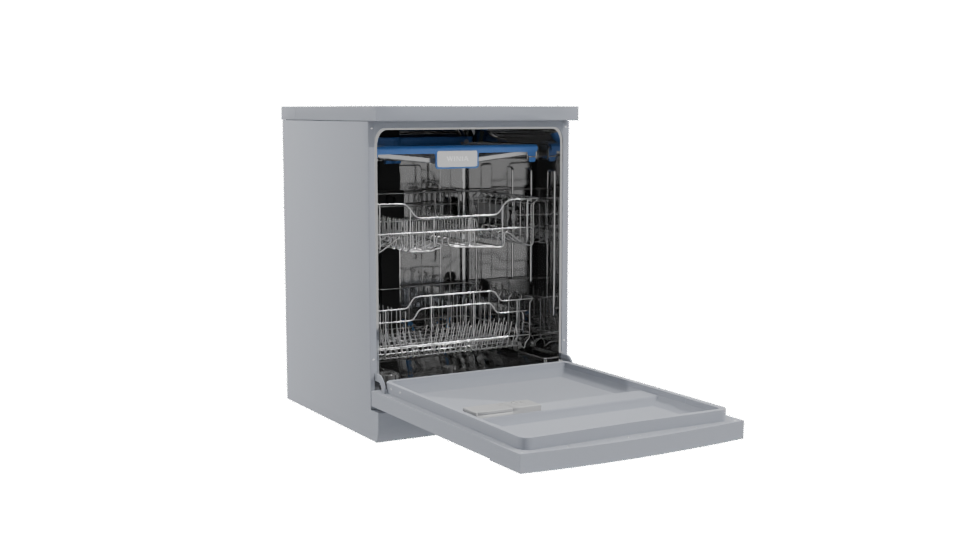 Modern Household Dishwasher Model - Professional 3D Model Render 10