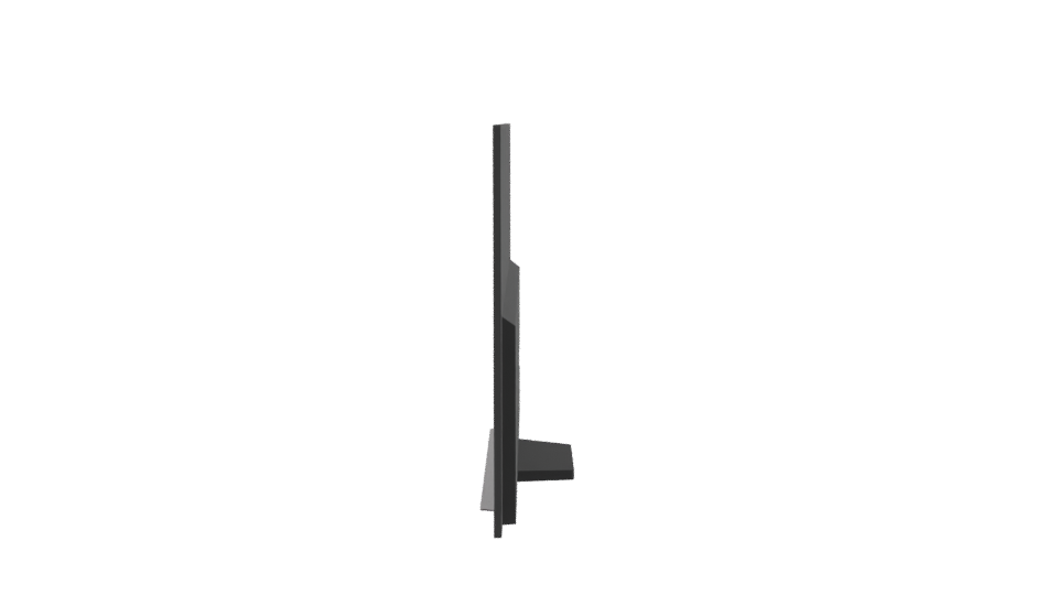 Sleek Minimalist Television Model - Professional 3D Model Render 2