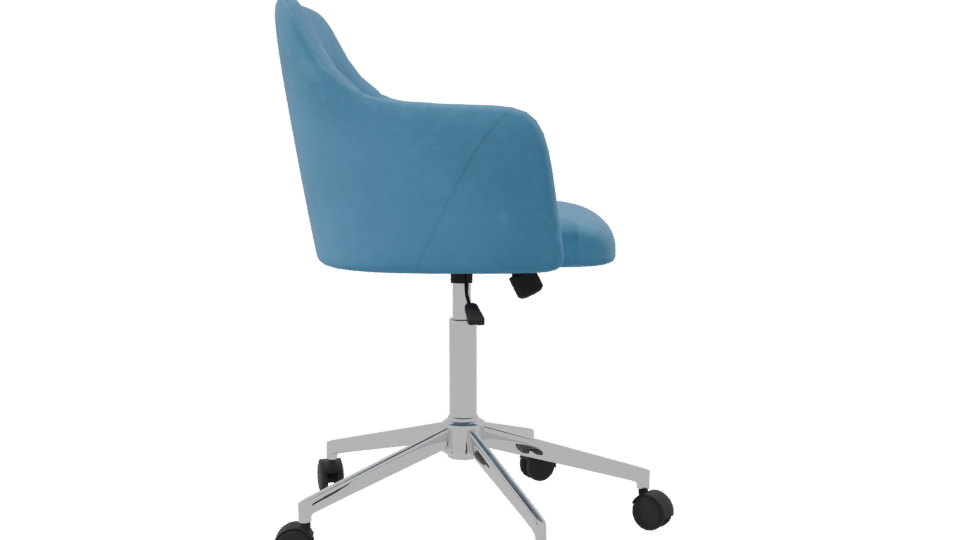 Stylish Modern Office Chair 3D - Professional 3D Model Render 8