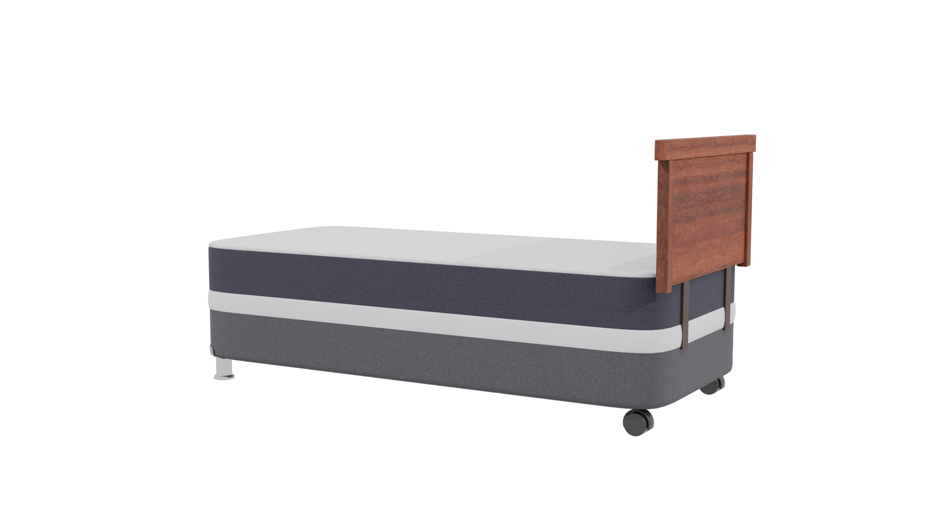 Contemporary Bed Frame Model 3D - Professional 3D Model Render 3