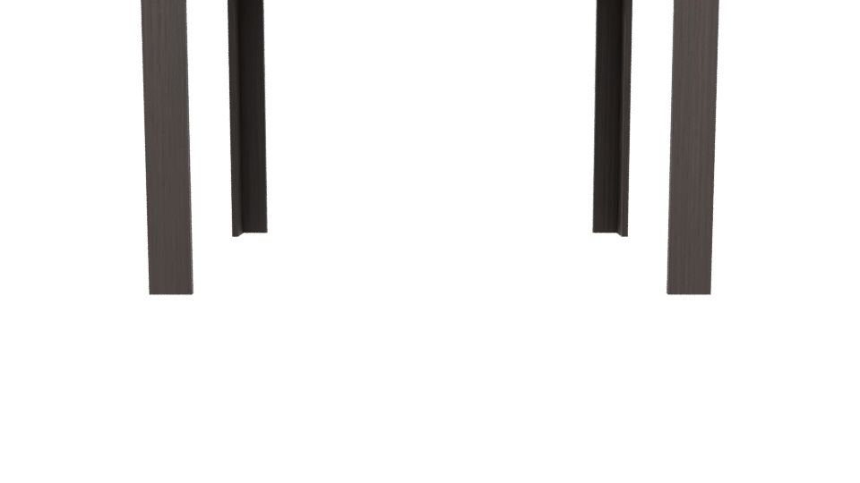 Stylish Wooden Dining Table 3D - Professional 3D Model Render 5