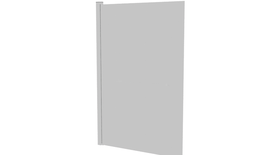 Stylish Glass Office Panel 3D - Professional 3D Model Render 12