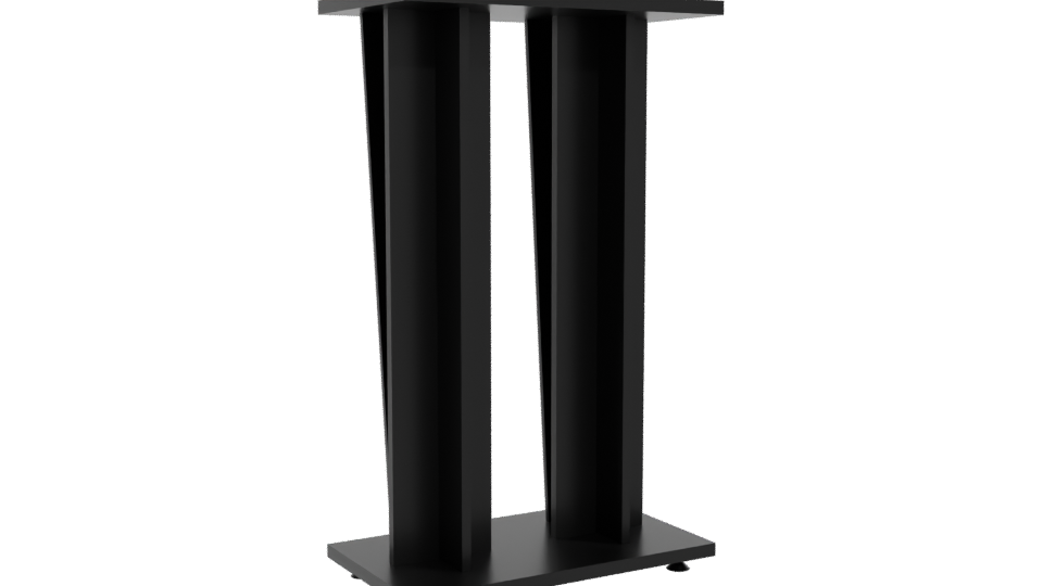 Sleek Modern Console Table 3D Model - Professional 3D Model Render 4