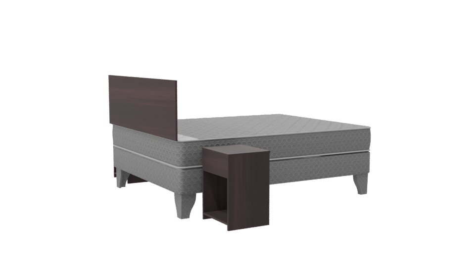 European Bed Apolo 3D Model - Professional 3D Model Render 7