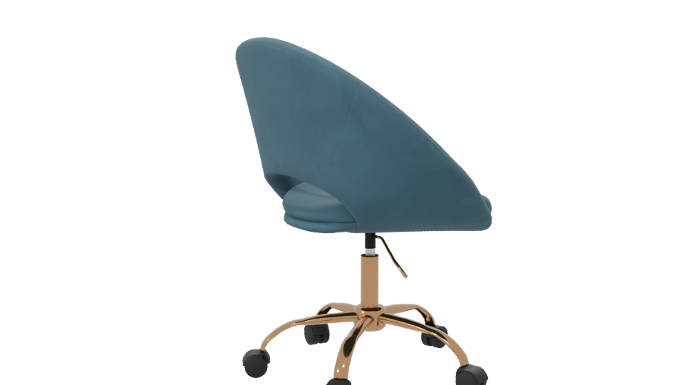 Stylish Modern Office Chair 3D - Professional 3D Model Render 7