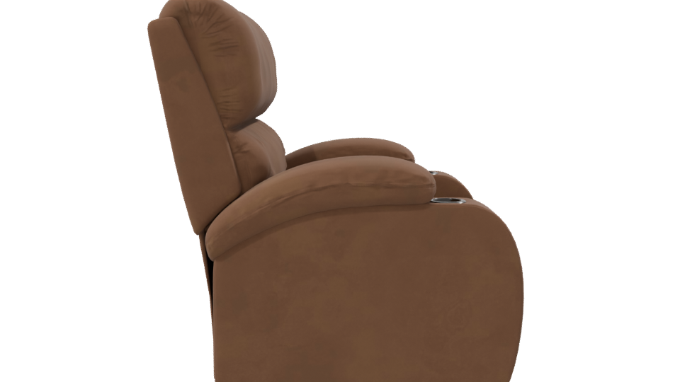 Contemporary Reclining Chair Model - Professional 3D Model Render 8