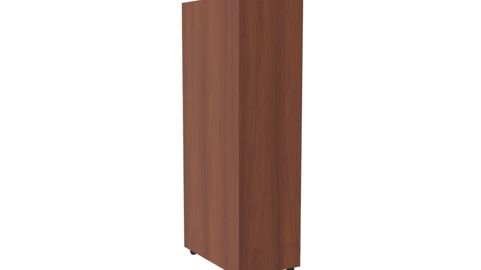 Stylish Wooden Storage Cabinet 3D - Professional 3D Model Render 7